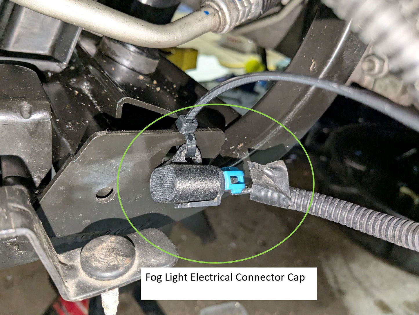 C6 Base Fog Light Delete