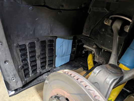 Fender Liner Louvers (Single) C5/C6/C7