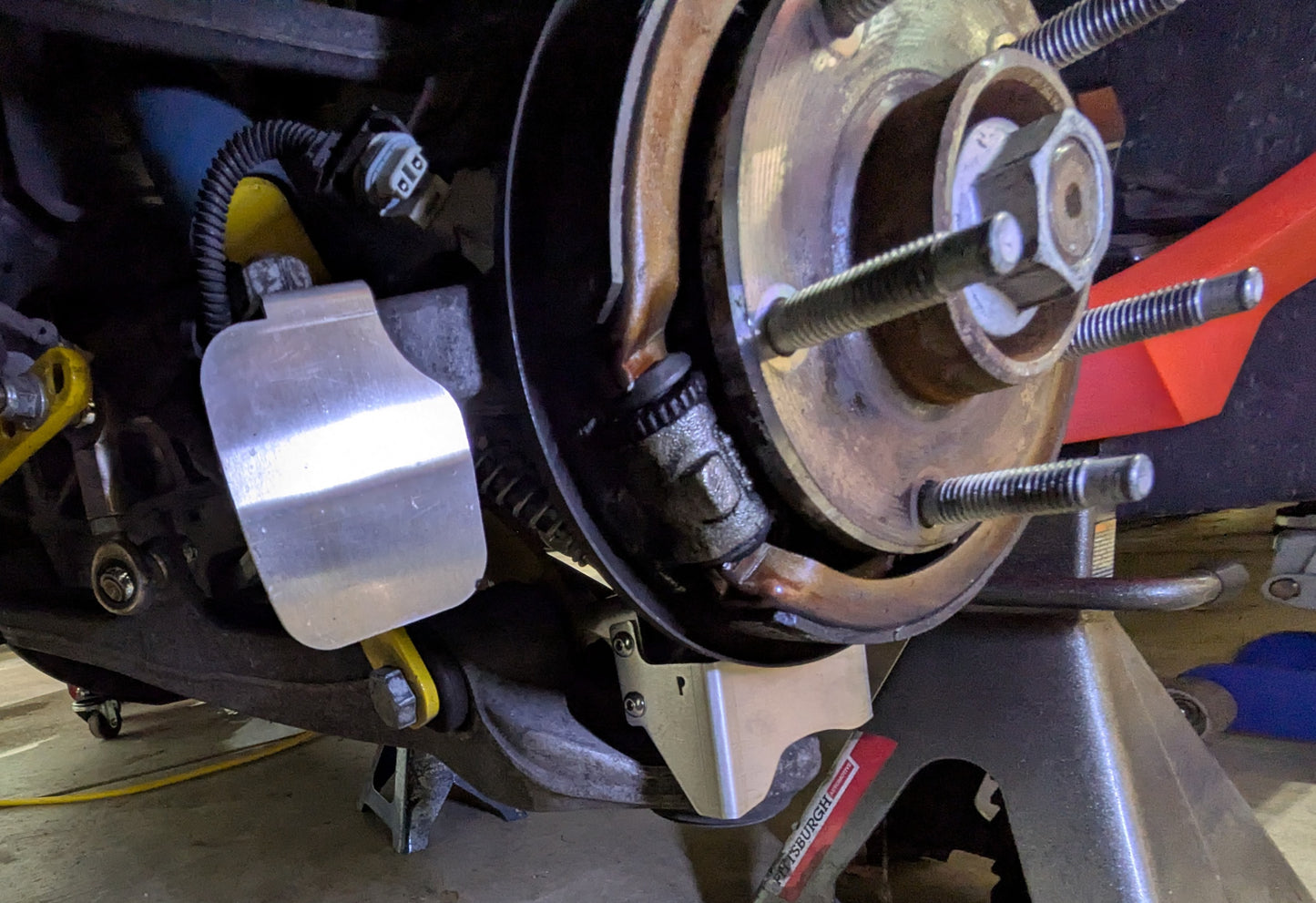 C6 Front/Rear Ball Joint Heat Shield (Pair)