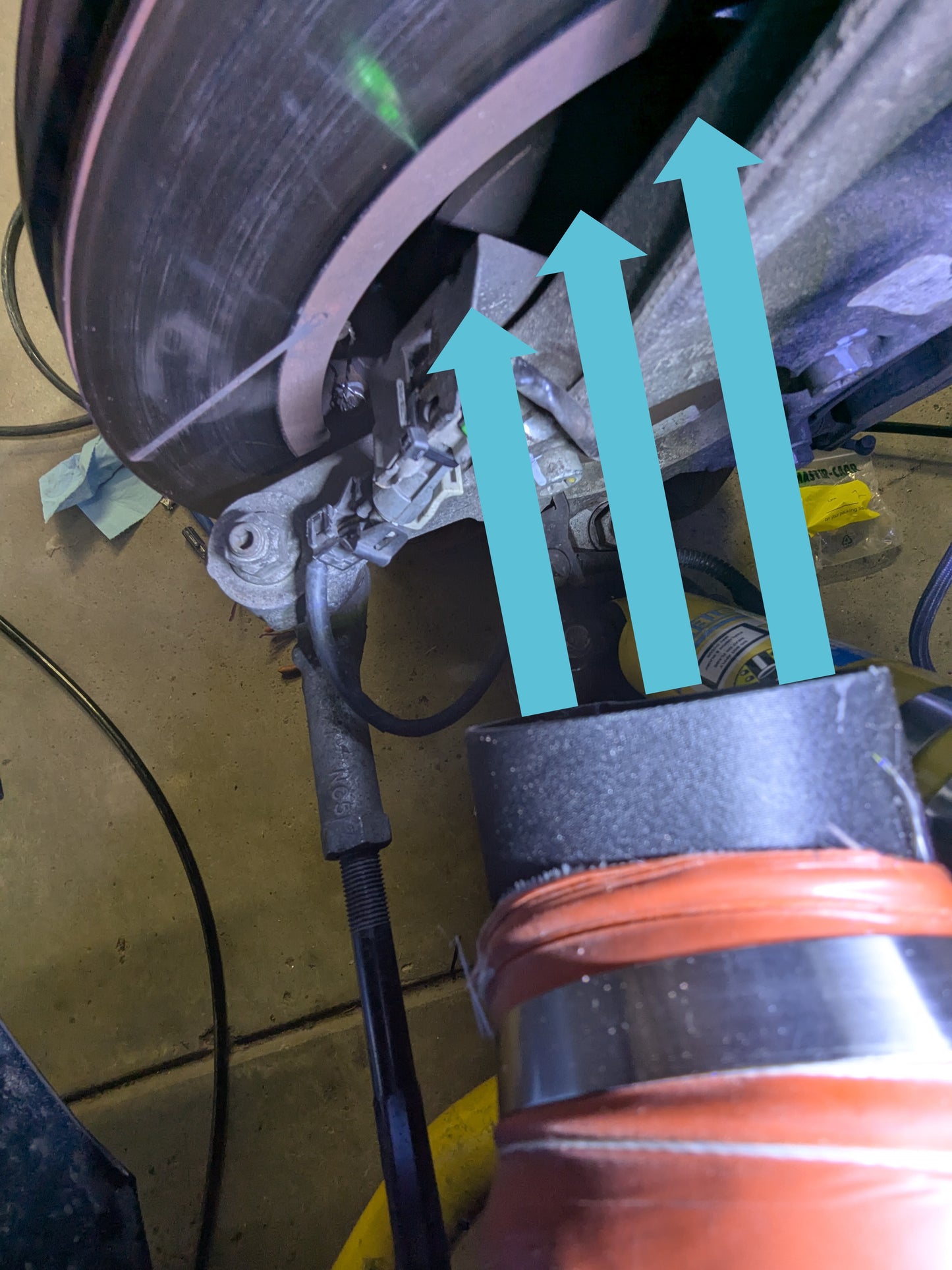 C6 Z06/GS Brake Cooling Kit
