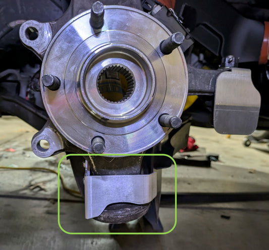 C6 Front/Rear Ball Joint Heat Shield (Pair)