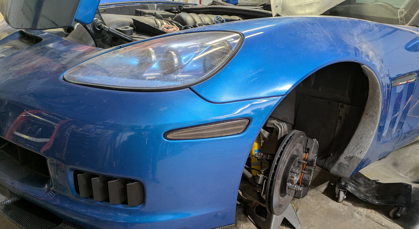 C6 Z06/GS Fog Light Oil Cooler Intake (Pair)